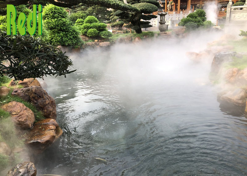 水~人造雾|雾森景观|水雾系统重要的组成因素